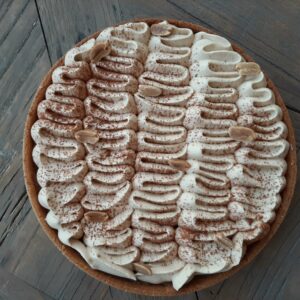 A VENIR Tarte choco-cahuètes (option sans gluten)
