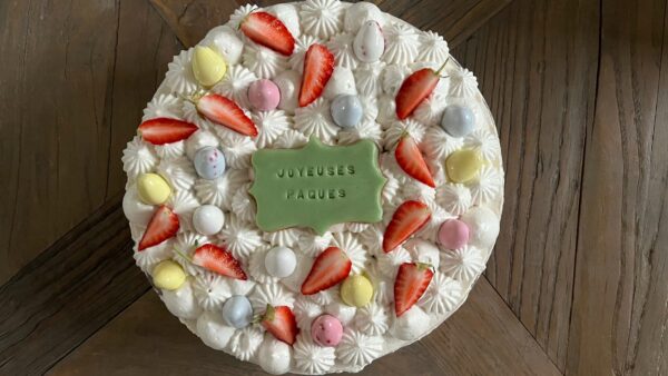 Fraisier 8 parts (option sans gluten) – Image 2