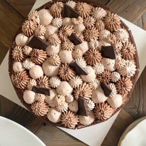 Poirier au chocolat 8 parts (option sans gluten)