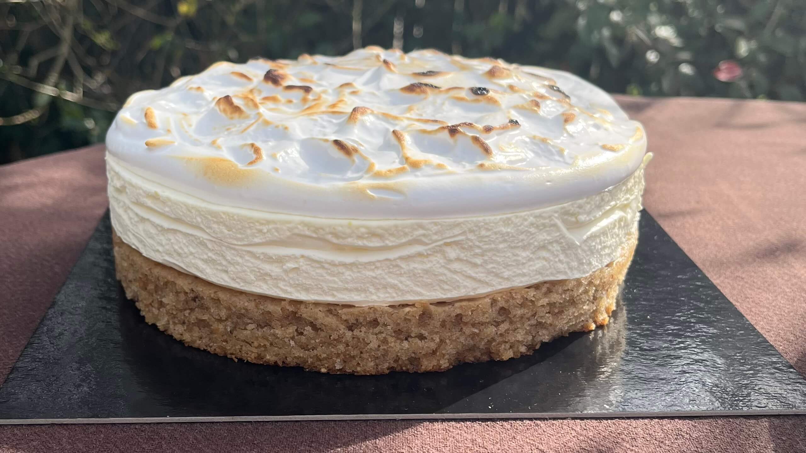 Nuage citron 6 ou 8 parts (option sans gluten)