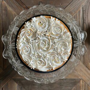 Tarte au citron meringuée 6 parts (option sans gluten)