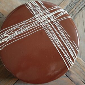 Bavarois poire/chocolat (avec ou sans gluten)