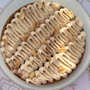 A VENIR Tarte choco-cahuètes (option sans gluten)